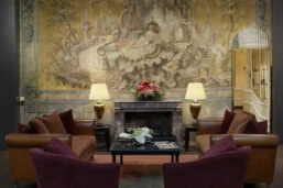 Réception, hôtel Bernini Bristol, Rome