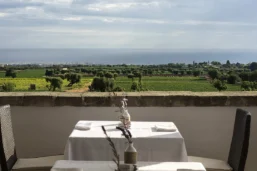 Terrasse, Restaurant, Borgobianco Resort & Spa, Pouilles, Italie