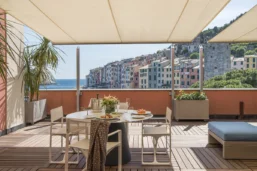 Suite del Castello, Grand Hotel Portovenere, Parc national des Cinque Terre (Cinq Terres), Ligurie, Italie