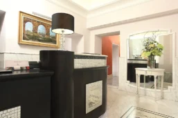 Reception, Hôtel Kennedy, Rome, Italie