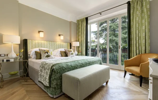 Chambre, suite Valadier, Hôtel de Russie, A Rocco Forte Hotel, Rome, Italie