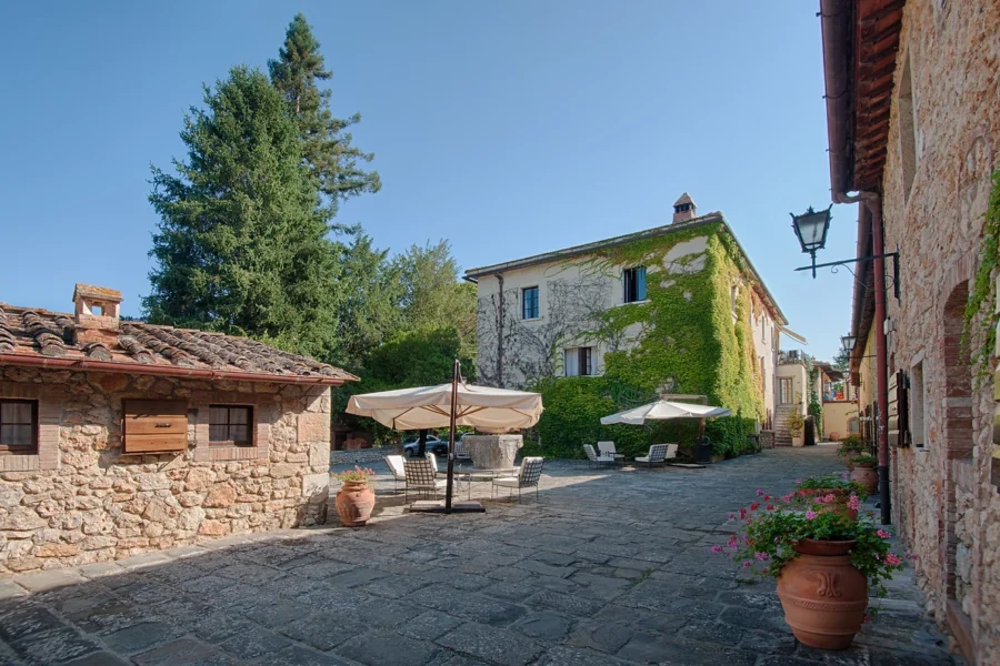 Extérieur, Borgo San Luigi, Toscane