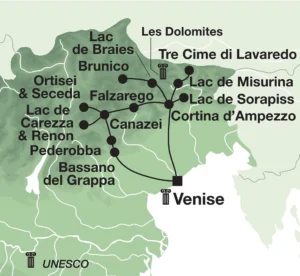 Carte, Montagna Luminosa, Italie