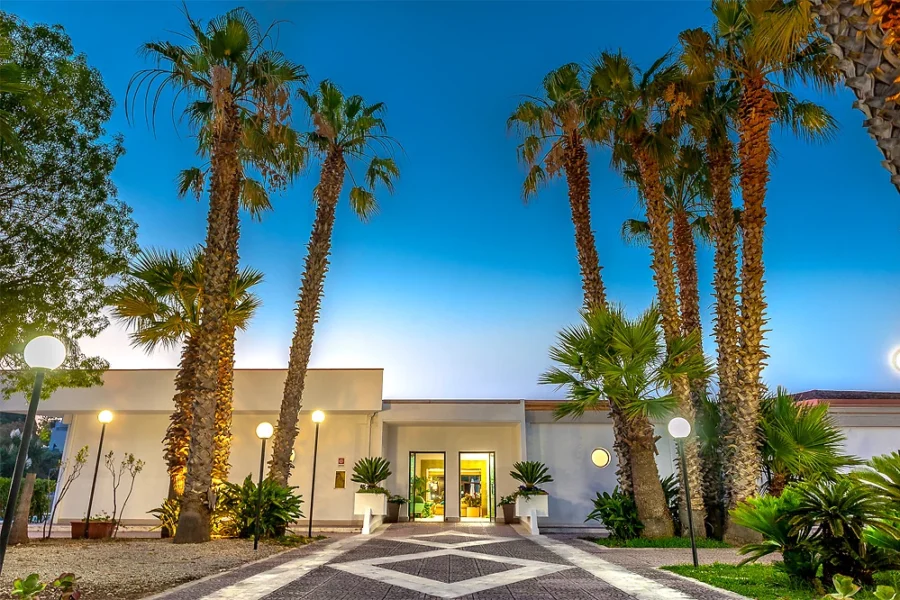 Entrée, Acacia Marina, Sicile, Italie