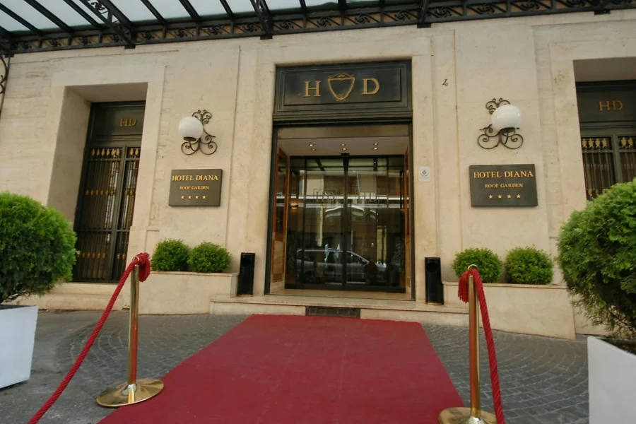 Extérieur, Diana Roof Garden, Rome, Italie