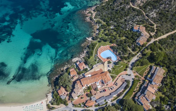 Vue aérienne de l'hôtel, hôtel La Bisaccia