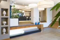 Réception, Albatros Beach Hotel , Sicile, Italie