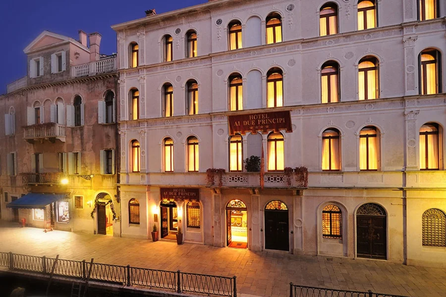 Vue extérieure, façade, Hotel Ai Due Principi