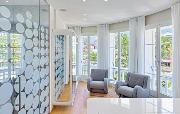 Junior Suite, Hotel Ausonia Hungaria, Lido, Venise, Italie