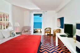 Chambre privilège, hôtel Capo La Gala Hotel & Spa, Vico Equense, Campanie, Italie