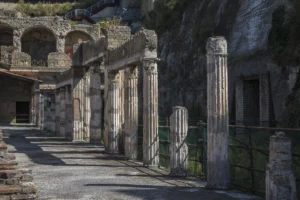Ruines, Herculanum, Campanie