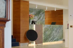 Réception de l'hôtel, Hotel Kraft