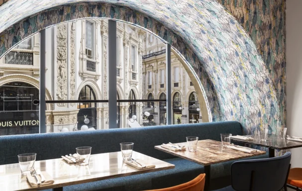 Restaurant de l'hôtel, Galleria Vik Milano