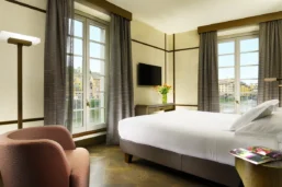 Chambre deluxe, Hotel Balestri, Florence, Italie