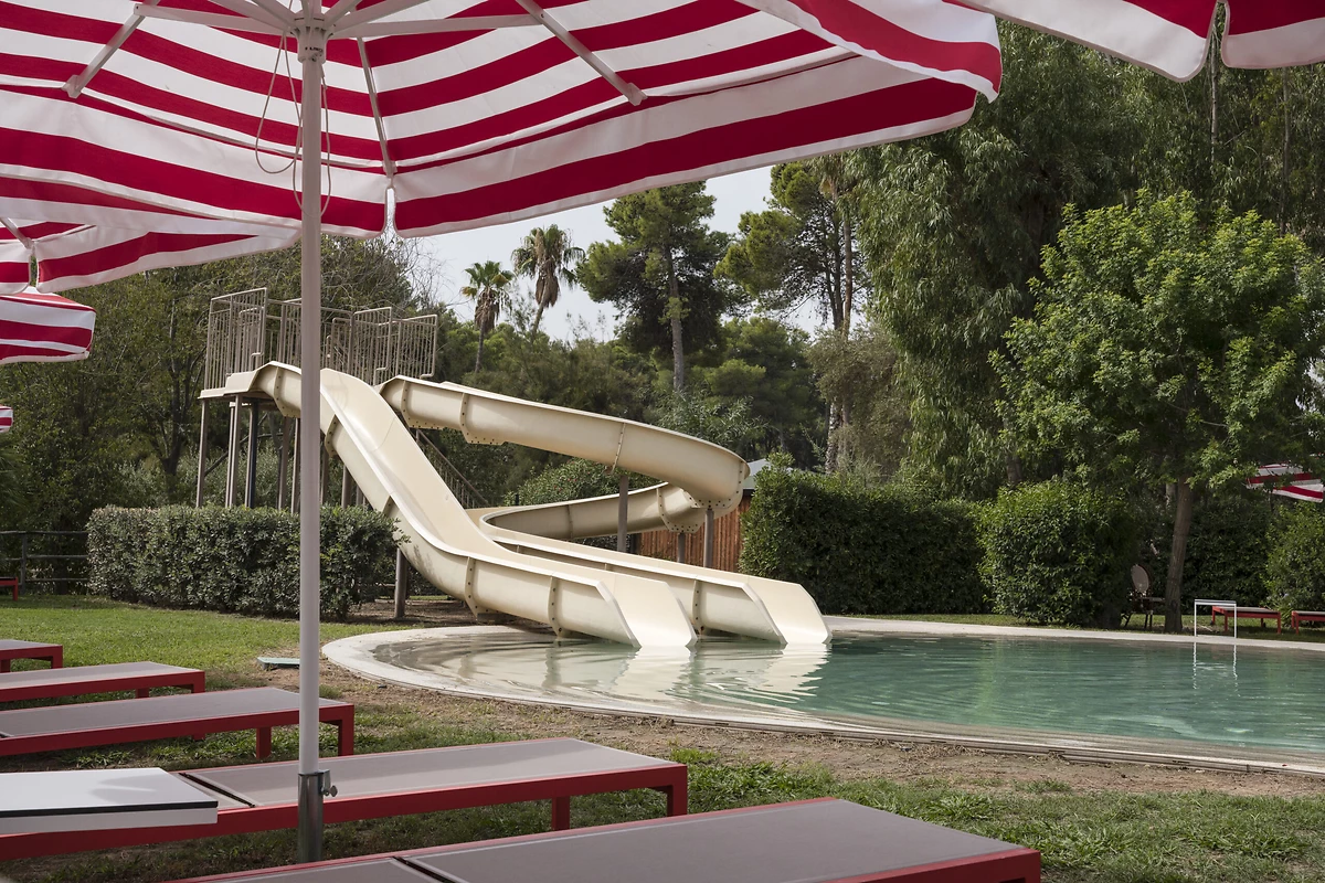 Aire de jeux aquatique, hôtel Mangia's Brucoli