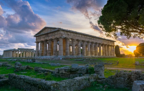 Temples de Neptune et d'Hera