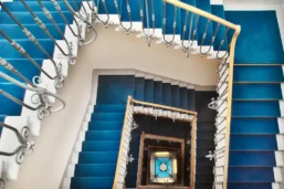 Escalier, FH55 Hotel Calzaiuoli, Toscane, Italie