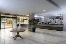 Réception, Hotel Club Eloro, Sicile, Italie