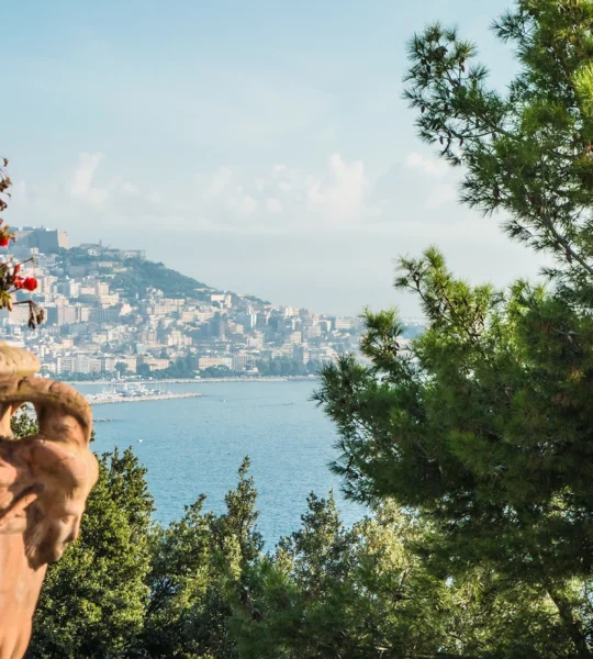 Vue sur Naples et sa baie, Campanie, Italie