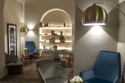 Bar du lobby, Antico Albergo del Sole al Pantheon, Rome, Italie