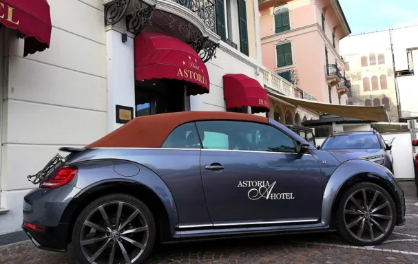 Entrée de l'hôtel, Astoria Hotel Rapallo, Ligurie