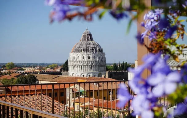 Terrasse avec vue, Grand Hotel Duomo, Pise