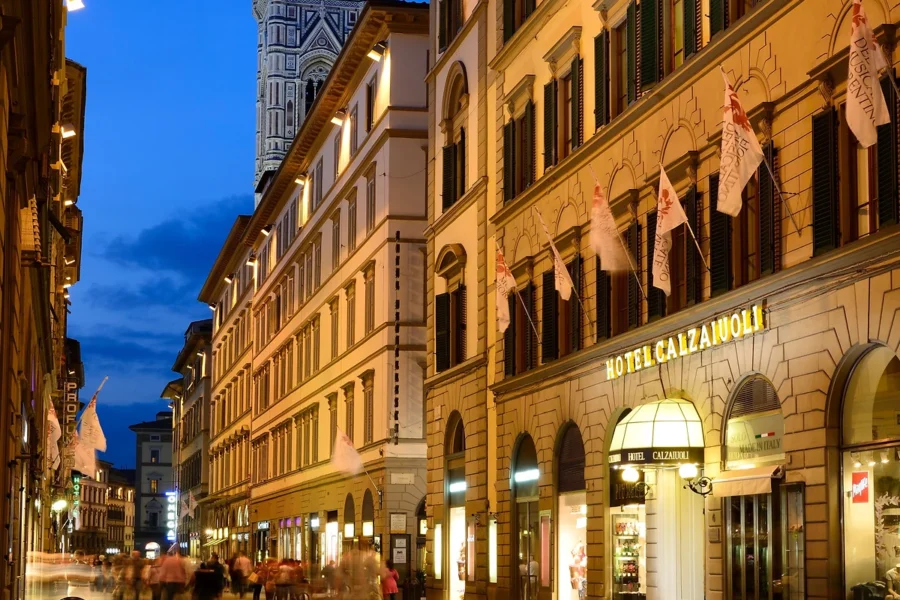 Façade, FH55 Hotel Calzaiuoli, Toscane, Italie