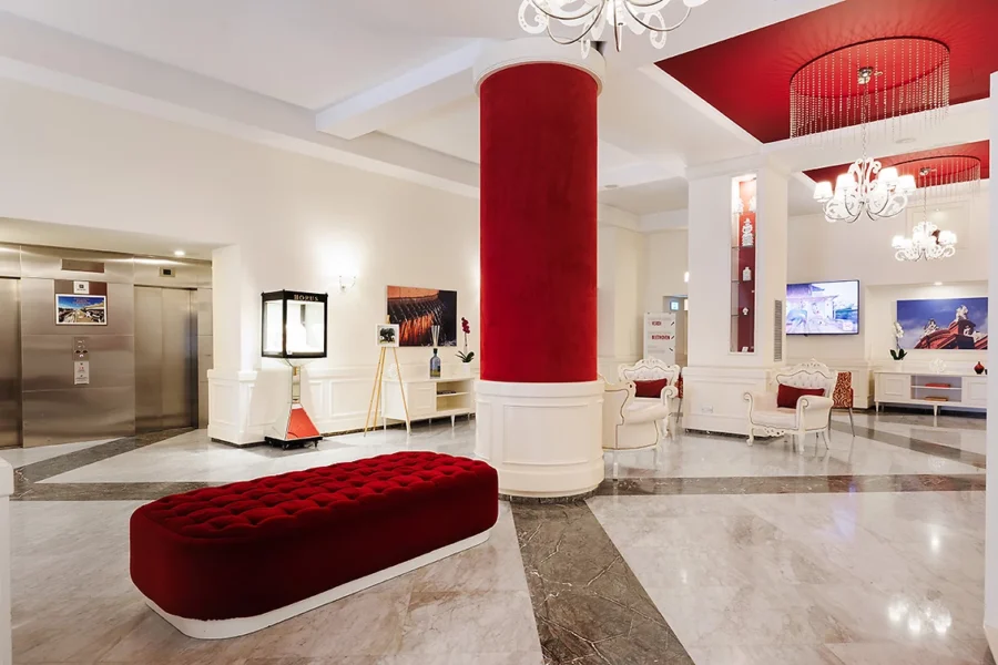 Réception, JR Hotels Oriente Bari, Italie