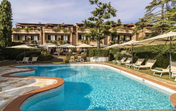 Piscine, Relais Santa Chiara, Toscane, Italie