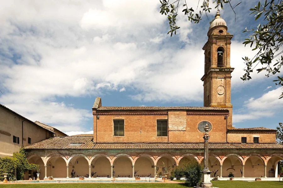 Bâtiment, La Certosa di Maggiano, Toscane, Italie