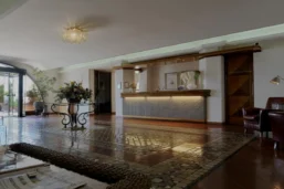 Réception, Relais Santa Chiara, Toscane, Italie