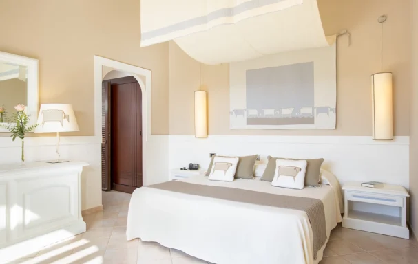 Chambre deluxe vue park, Hotel Baia di Nora, Sardaigne, Italie